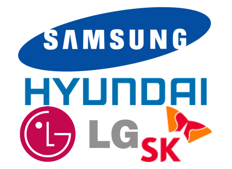 Samsung Hyundai LG SK