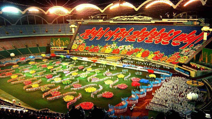 North Korea World's Largest Stadium