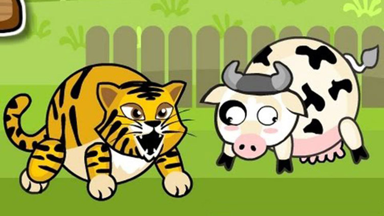 tiger-cow