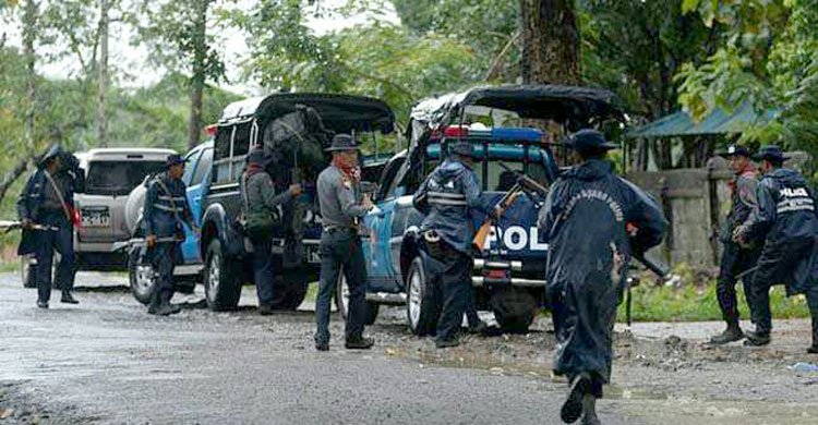 myanmar-police