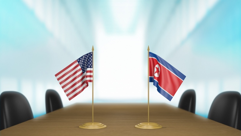 usa-northkorea-flag