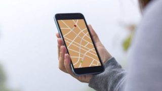map-in-smart-phone