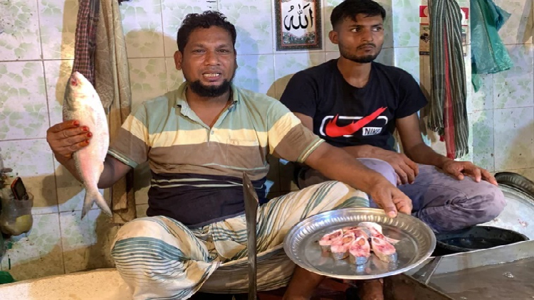 টুকরো ইলিশ বিক্রি বন্ধ