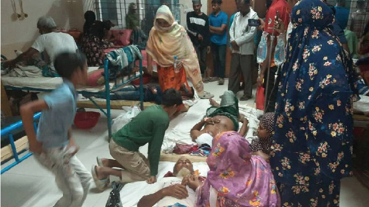 বিলের মাছ ধরা নিয়ে বিএনপির দুই পক্ষের সংঘর্ষ, আহত ২০