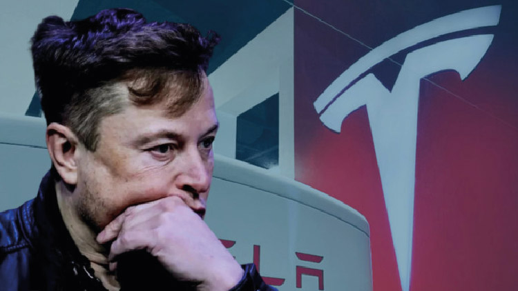 প্রায় তিন মাসে টেসলার বাজারমূল্য কমেছে ৭৬৩ বিলিয়ন ডলার