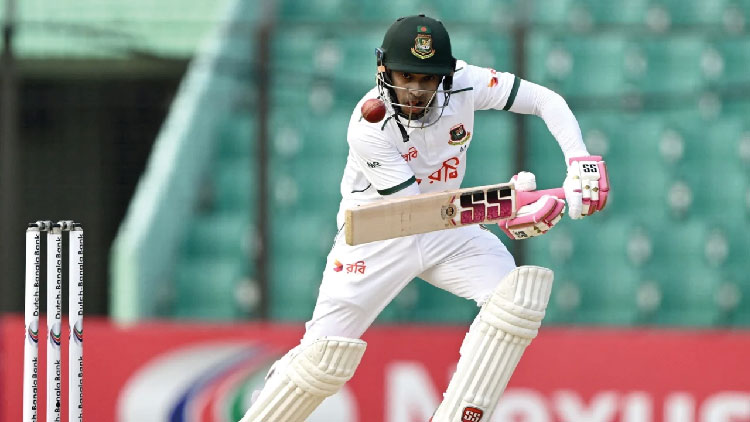 ৬৪ রানের লিড নিয়ে ও ৪ উইকেট হারিয়ে দিন শেষ বাংলাদেশের