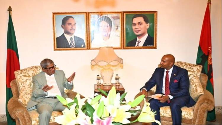 মির্জা ফখরুলের সাথে কানাডিয়ান হাইকমিশনারের বৈঠক