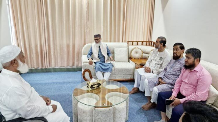 জামায়াত আমীরের বাসায় ধর্ম উপদেষ্টা