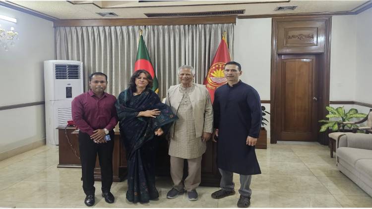 প্রধান উপদেষ্টার সঙ্গে দেখা করলেন সোহল তাজ