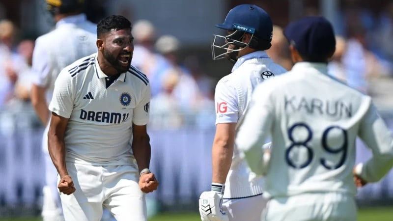 আগ্রাসী উদ্‌যাপন করে শাস্তি পেলেন মোহাম্মদ সিরাজ