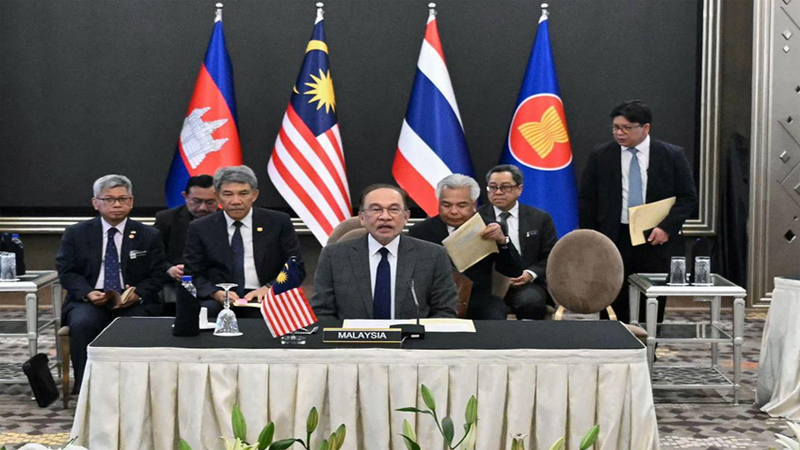 যুদ্ধবিরতিতে সম্মত থাইল্যান্ড ও কম্বোডিয়া