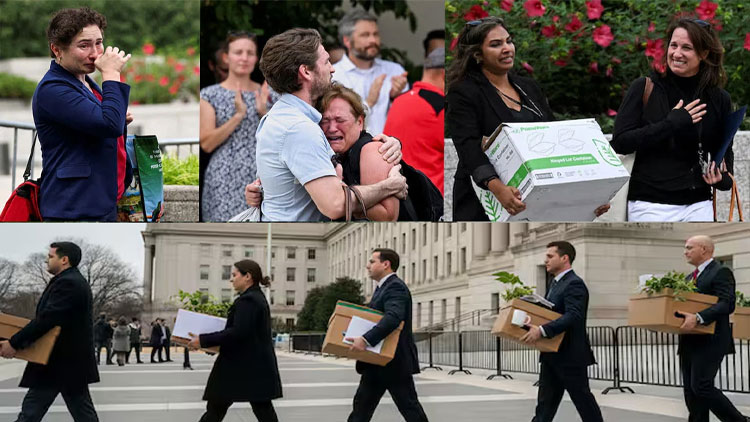 পররাষ্ট্র দপ্তরে ১৩৫০ কর্মকর্তাকে ছাঁটাই করল ট্রাম্প প্রশাসন