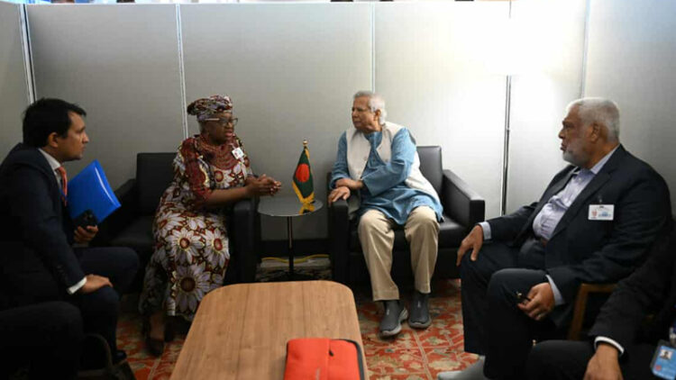 এলডিসি থেকে উত্তরণের ডব্লিউটিওর সহায়তা চেয়েছেন প্রধান উপদেষ্টা