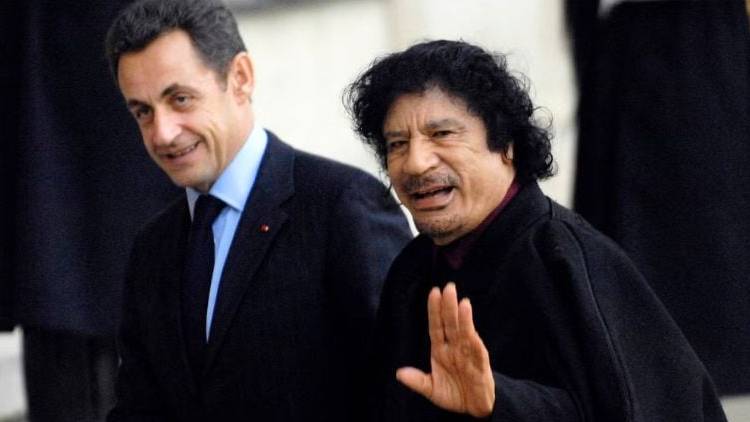 Sarkozy-Gaddafi