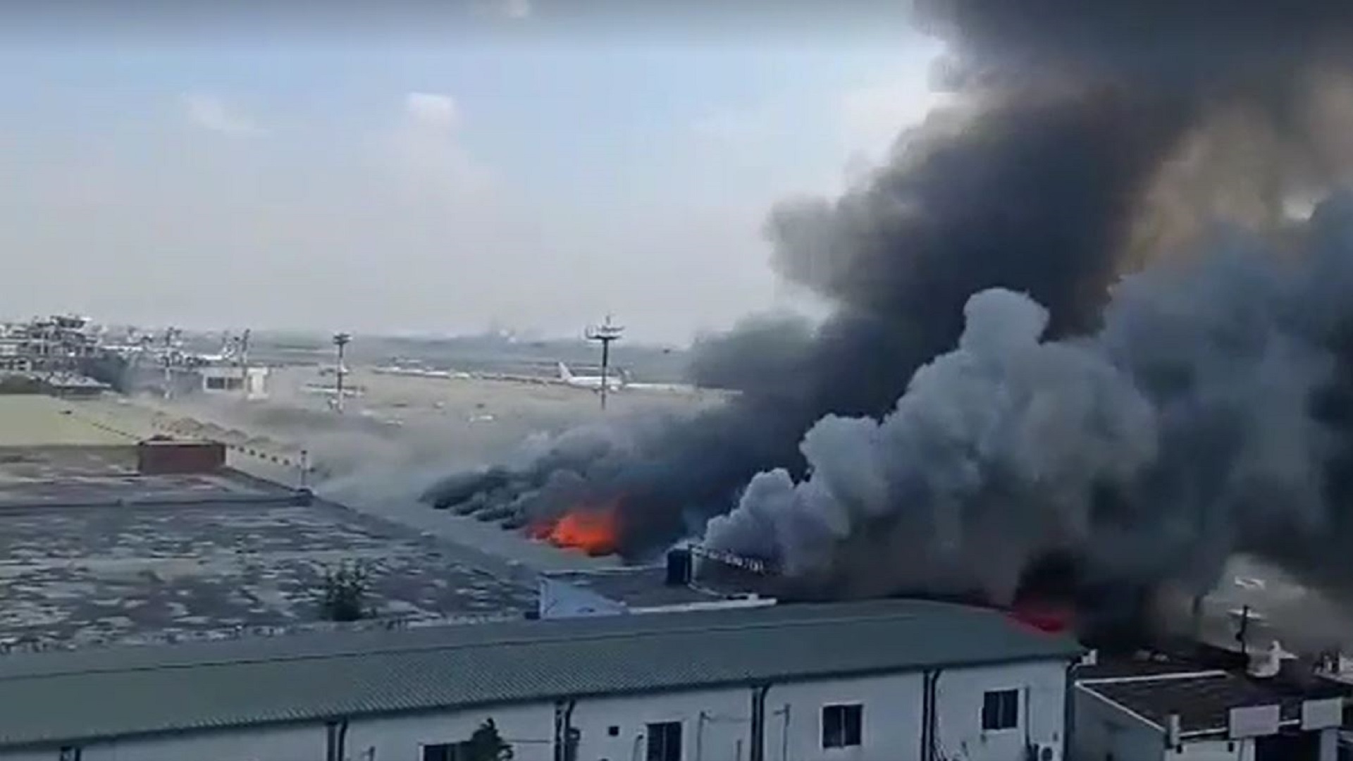 airport fire