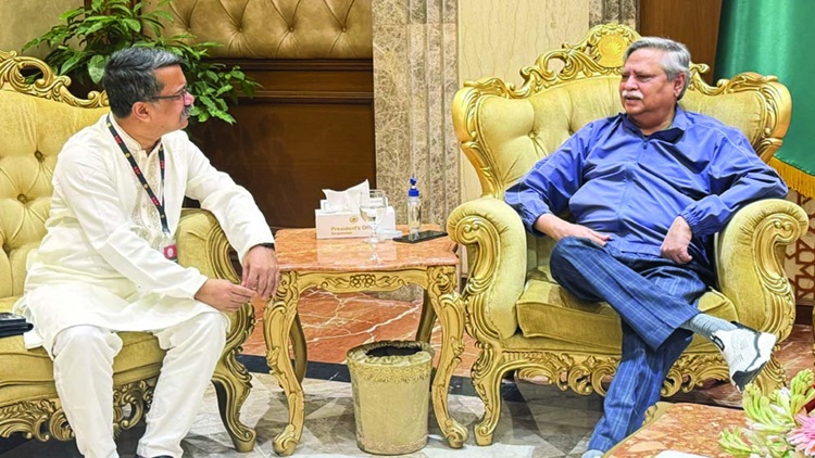 Interview with president