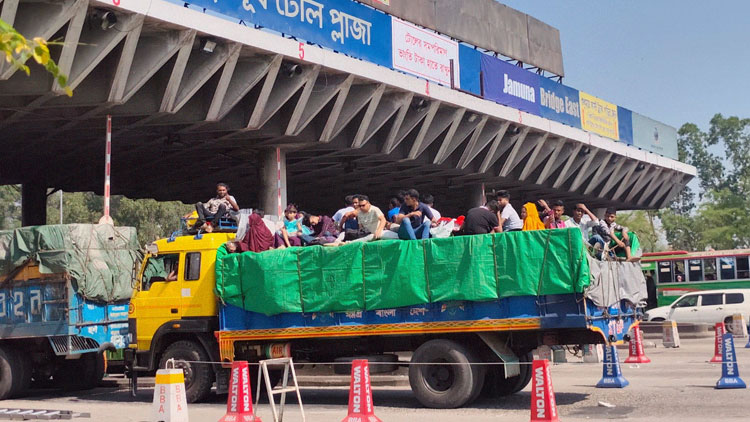 যমুনা সেতুতে একদিনে ২ কোটি ৮৪ লাখ টাকার টোল আদায়