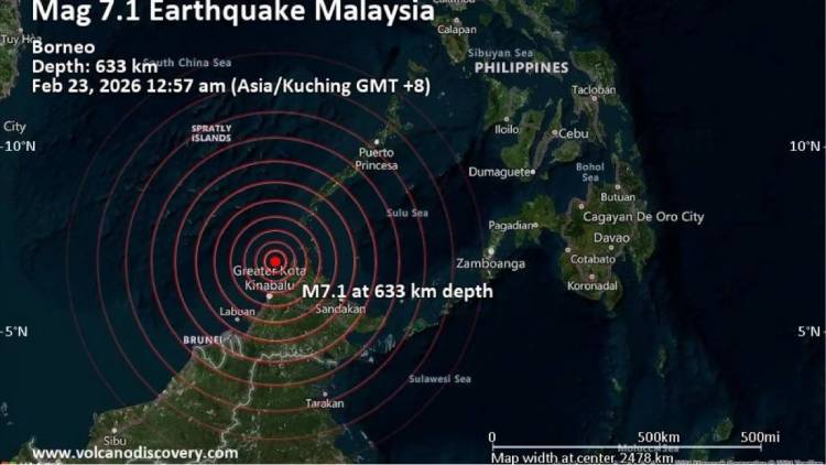 Malaysia-Quake