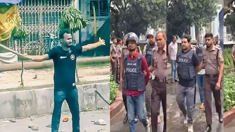 ট্রাইব্যুনালে হাজির আবু সাঈদ হত্যা মামলার ৬ আসামি, রায় সরাসরি সম্প্রচার