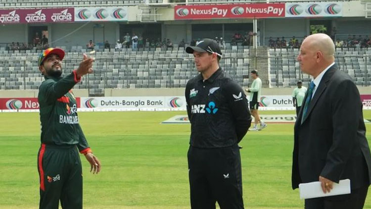 ২য় ওয়ানডেতে টস হেরে ফিল্ডিংয়ে বাংলাদেশ