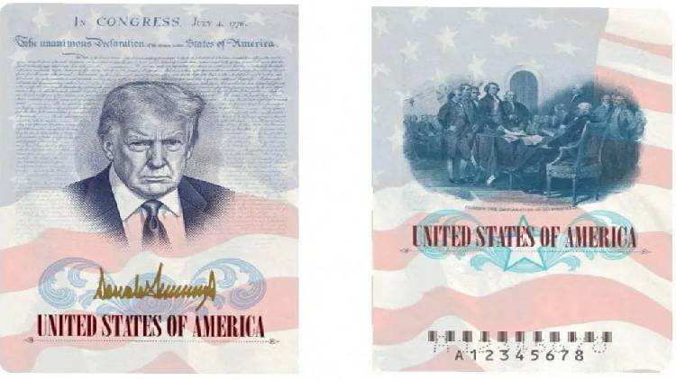 US Passport trump
