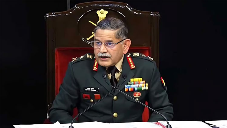 পাকিস্তানকে মানচিত্র থেকে মুছে দেবার হুঁশিয়ারি ভারতীয় সেনাপ্রধানের