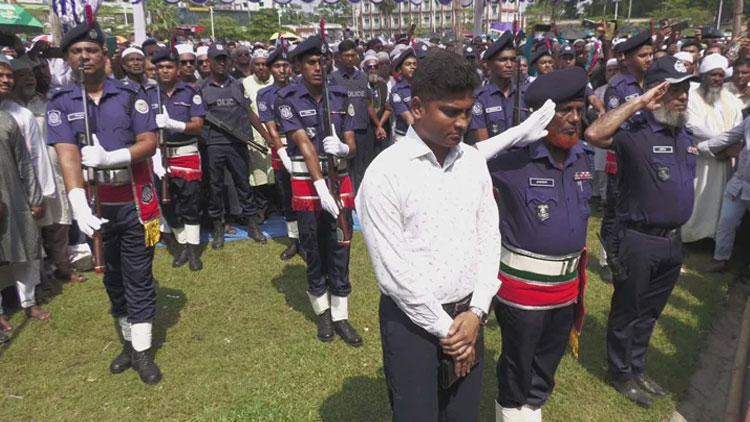 ভোলায় তোফায়েল আহমেদের জানাজা সম্পন্ন