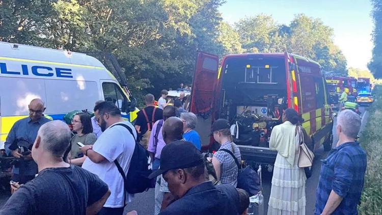 London train crash