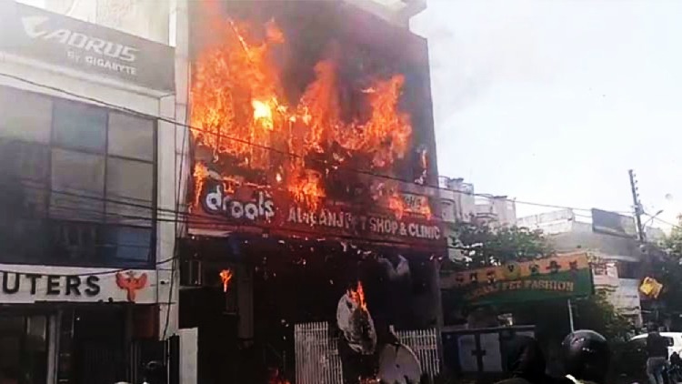 india-fire